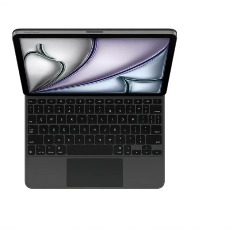 Apple Magic klaviatuur iPad Air 13-tollisele (M3) must QWERTY USA inglise keel