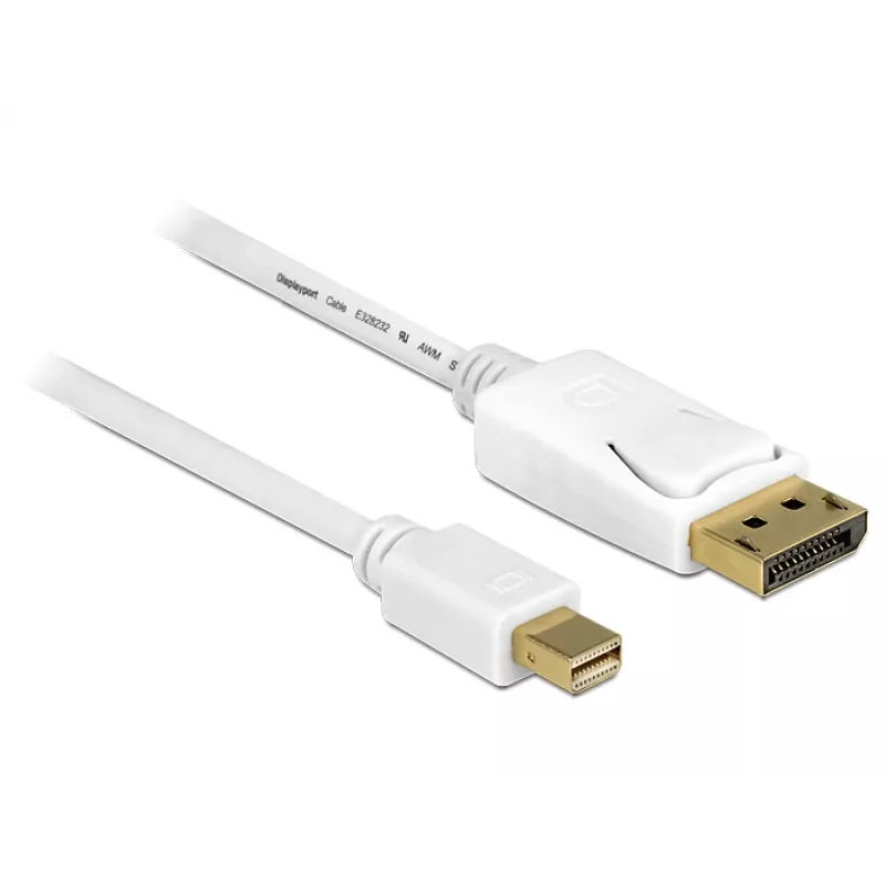 DisplayPort-kaabel DeLOCK 83482 Mini DisplayPort 2 m Valge