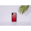 iKinsi telefonikohver iPhone XR-ile — roosa järve ja musta kahevärviline kaitseümbris