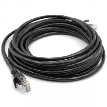 Kaabel Cat5E UTP, 5m, Must
