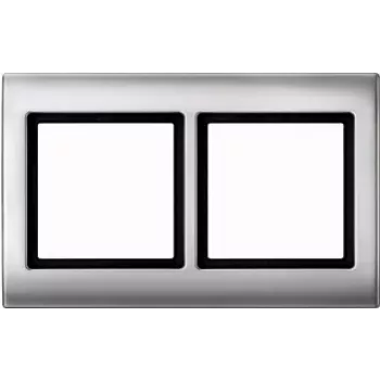 MERTEN Raam 2-kohaline 400260 AQUADESIGN alumiinium 400260 400260 (400260)