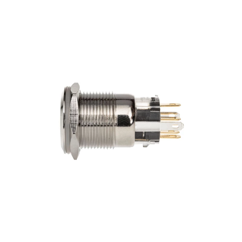 DimasTech vandaalikindel surunupp 19 mm Silverline Dot RGB PD210