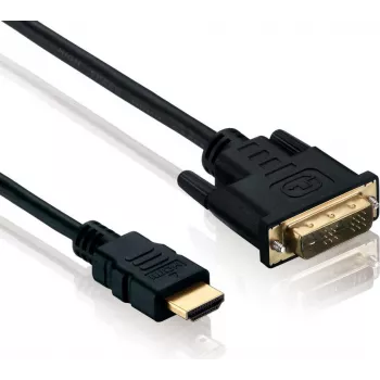 Adapterkaabel helos DVI-D (isane) HDMI-le (isane) 1,5 m, 4K 60 Hz