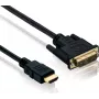 Adapterkaabel helos DVI-D (isane) HDMI-le (isane) 1,5 m, 4K 60 Hz