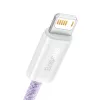 Baseus Dynamic kaabel USB - Lightning, 2.4 A, 2 m (lilla)
