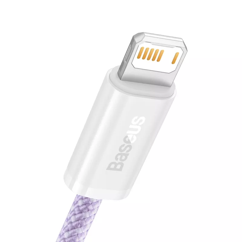 Baseus Dynamic kaabel USB - Lightning, 2.4 A, 2 m (lilla)