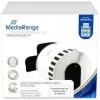 Pidevpabersilt MediaRange DK-22205 62mm 30,48m must valgel