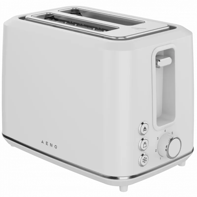 Elektriline röster, valge, 220-240V, 50-60Hz, 920-1080W, 2 pilu, 3 režiimi, 7 pruunistustaset