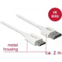HDMI-kaabel DeLOCK 85144 2m HDMI Type A Type C valge