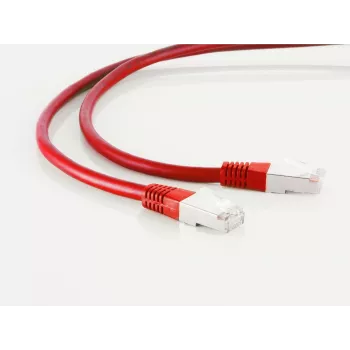 S/CONN 1 m RJ45 võrgukaabel Punane Cat6 S/FTP (S-STP)