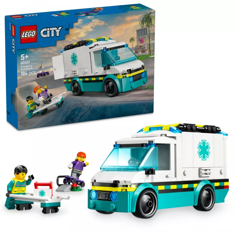 LEGO CITY 60451 Kiirabi