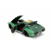 Car Jada Toys Street Fighter 1969 Chevrolet 1:24 Metallist Roheline