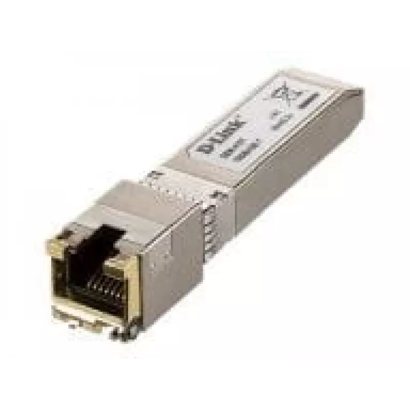 D-Link SFP+ 10GBASE-T vasktransiiver, vask, 10000 Mbit/s, SFP+, T, 30 m, 10 Gigabit Ethernet