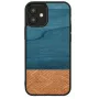 Man & Wood telefoniümbris iPhone 12 mini jaoks – denim must