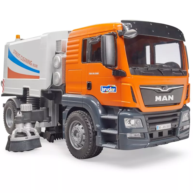 Bruder MAN TGS tänavapühkimisauto