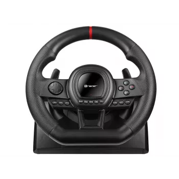 Manuaalkäigukasti vahetaja TRACER TRAJOY47345 — juhtmega 6-ühes simracing-kontroller, 1,8 m kaabel, must, ergonoomiline libisemiskindel käepide, 270° pöörlemine