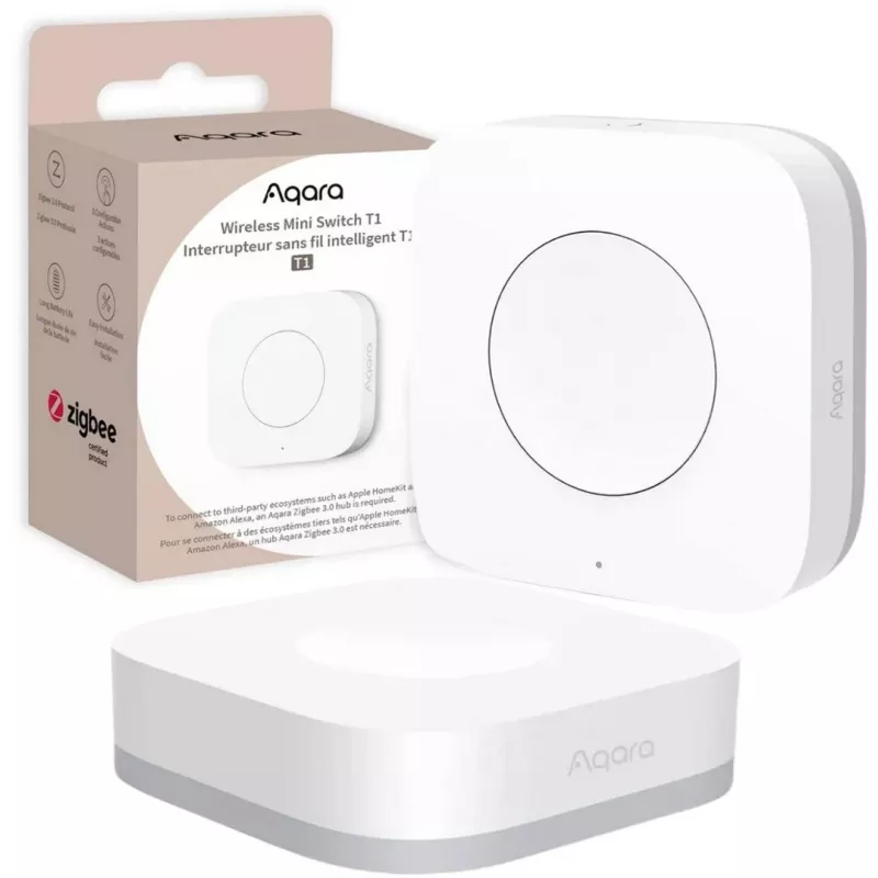 Aqara T1 kaugjuhtimispult ZigBee nutikodu seade vajutusnuppudega