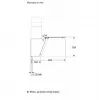 Seinale kinnitatav õhupuhasti Bosch DWK65DK20, 590×325×690 mm, 550 m³/h, 3 kiirust, 62 dB, valge, alumiiniumist rasvafilter