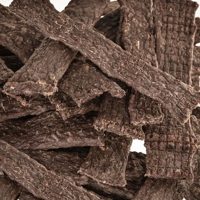 Koeramaiused PETITTO Monoprotein Meat Strips — hirveliha, hüpoallergeenne maius, 400 g, tera- ja sojavaba