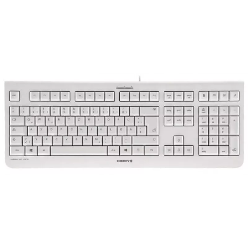 CHERRY KC 1000 klaviatuur kodus USB Šveitsi hall
