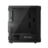 Arvutikorpus Logic Concept Portos ARGB ATX Must