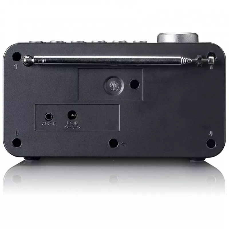 Lauaraadio Lenco CR-625BK — FM/AM-vastuvõtja Bluetoothiga, must