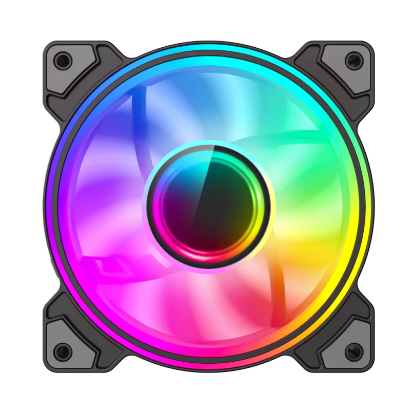 Gamemax | Korpusventilaator | DUAL RING INFINITY | Must
