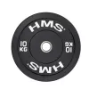 HMS Fitness BBR10 1 tk olümpia kummikattega raskusketas