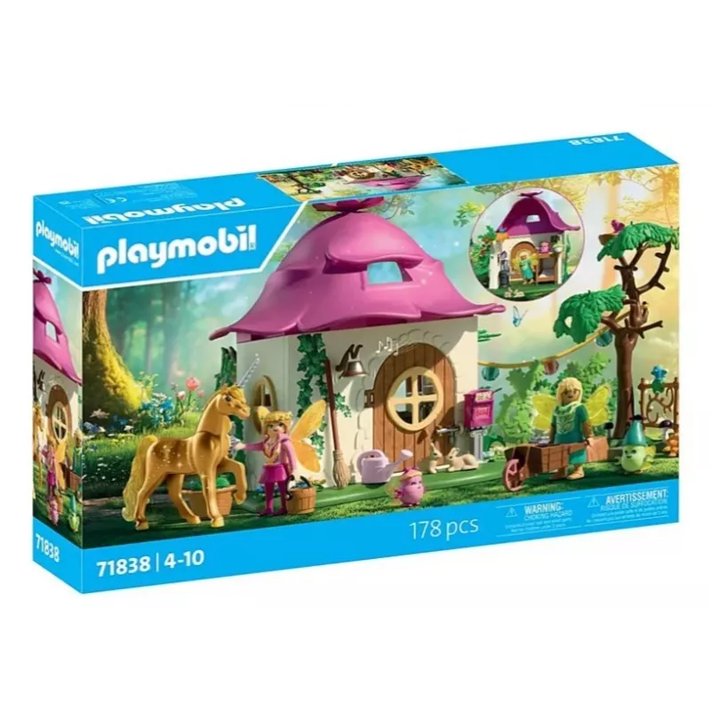 Figuurikomplekt Printsess Magic 71838 Mõnus Haldjamaja ja Kuldne Ükssarvik