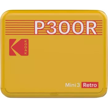 Printer Kodak Mini 3 Square Retro Pass Photo Printing Technology kollane