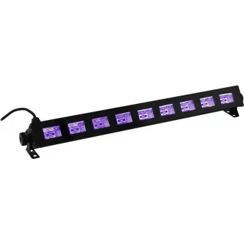 LED-UV-baarvalgusti EUROLITE Party UV Bar-9 9×3 W UV-LEDiga
