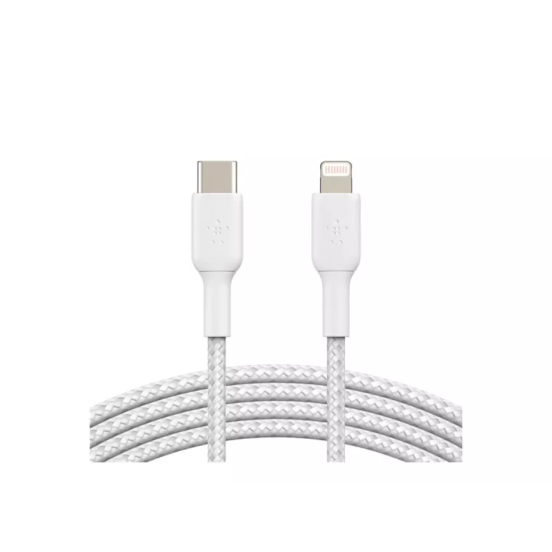 Lightning-kaabel Belkin CAA004BT2MWH 2m Valge