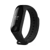 Silikoonrihm FIXED Xiaomi Mi Band 3/4 jaoks — must, asendus painduv vastupidav silikoon
