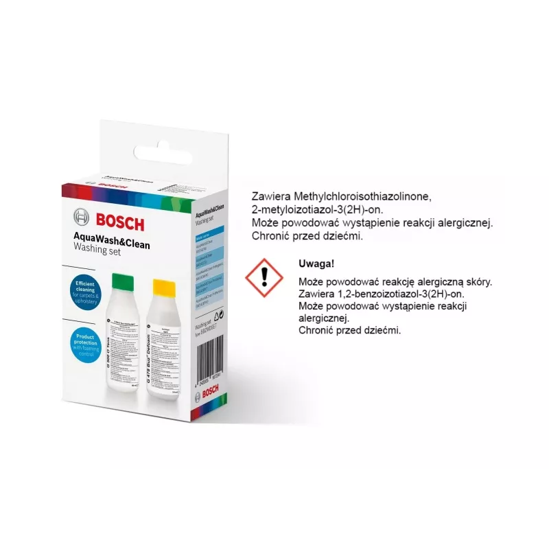 Märg- ja kuivtolmuimeja Bosch BWD 41740 AquaWash&Clean — 1700 W, 5 L paak, EPA filter, teleskooptoru, 9 m raadius, lilla