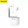 Earphone Awei T28 TWS docking Valge