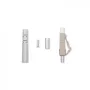 Qoltec 54450 fiiberoptiline pistik LC mitmemoodiline Beež Hõbedane