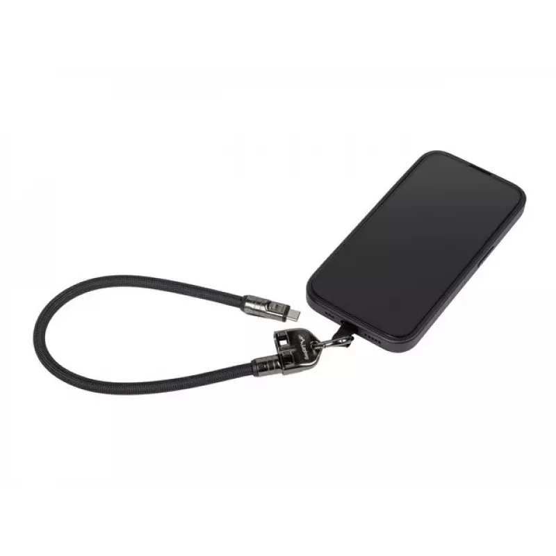 USB-C kaabel LANBERG CA-CMCM-10LN-0003-BK 0,3 m 240 W Must