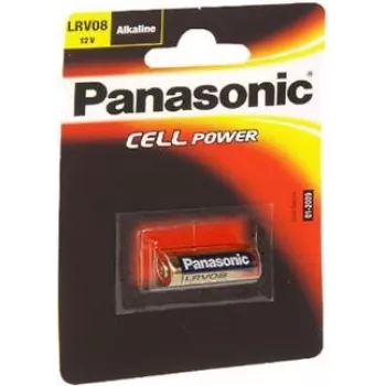 Panasonic leelispatarei LRV08, 38 mAh, 12 V, ühildub mudelitega: MN21, GP23A, E23A, V23GA, 8LR932, K23A, RPX625A, L1028 (LRV08L/1BE)