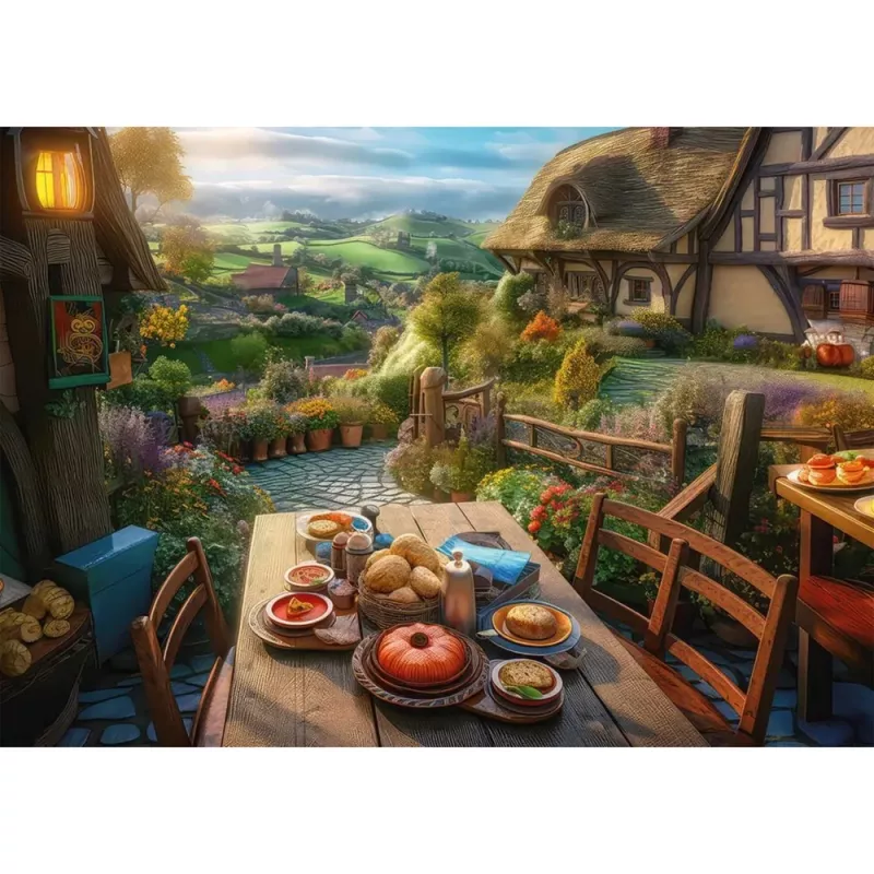 Pusle Schmidt Spiele Breakfast with a View 1000 tk, 693 mm laius
