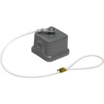 Kaitsekork Harting 09 20 003 5428 3 A kaotsiminekukaitsega — pistikupesa kaitsekork