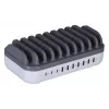 Manhattan Charging Station, 10x Ports: 3x USB-C (up to 18W PD) and 7x USB-A (up to 12W), 120W Total Output, Valge/hall, Three Year Warranty