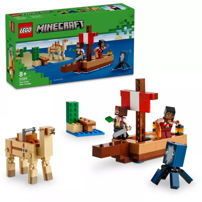 LEGO MINECRAFT 21259 Piraadilaeva teekond