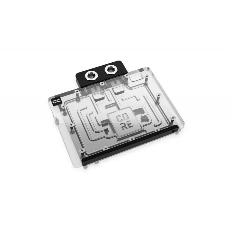 Alphacool 10265 tagaplaat akrüül alumiinium kroom vask nailon must 161 mm