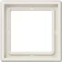 Seinalüliti katteplaat JUNG LS 981 W Ivory — kruvideta duroplastist kate, 81×81 mm