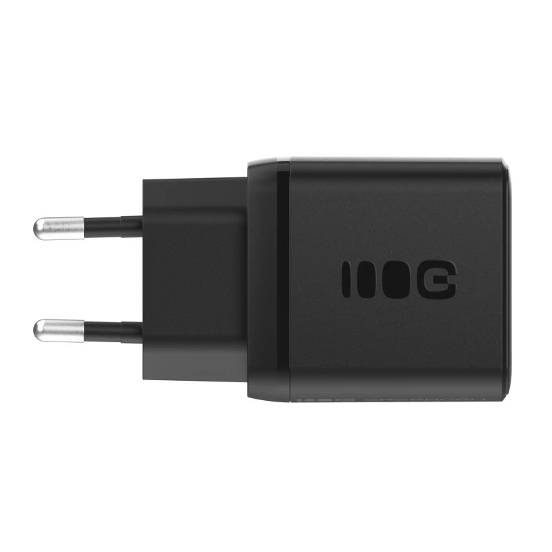 Toiteadapter roheline Cell PowerSource Solo30 30W must — USB-C ühe pordiga laadija