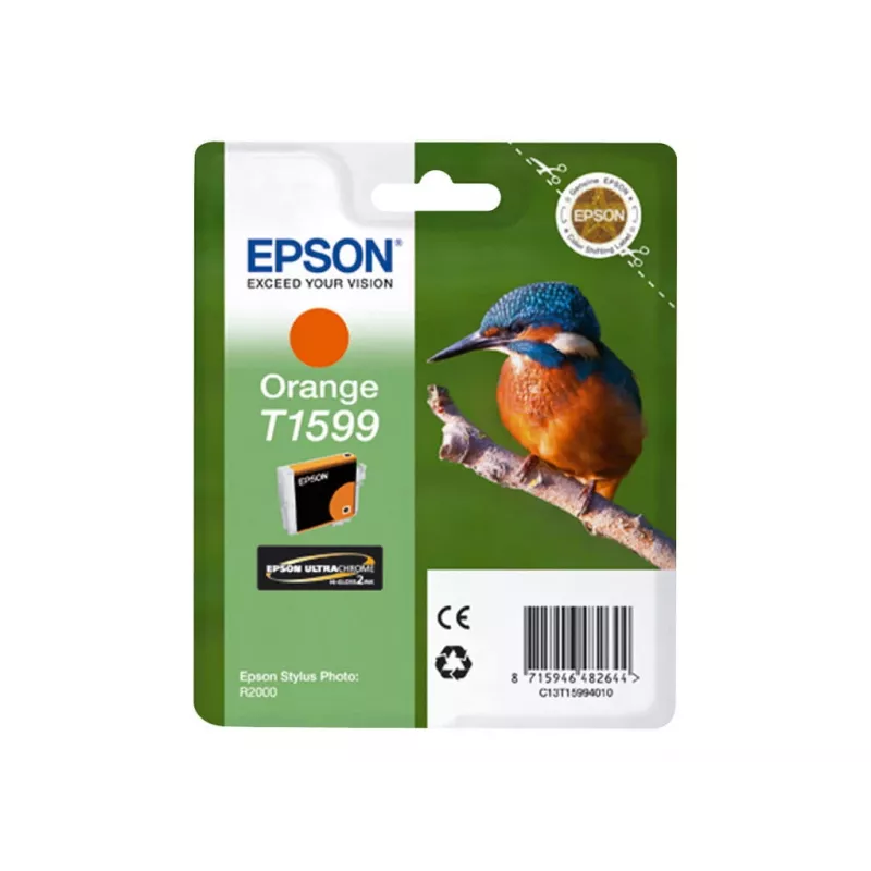 EPSON Tindikassett Oranž T1599 1 x 17 ml Ultrachrome Hi-Gloss2