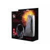 Wired gaming headset GEMBIRD GHS-05-B, circumaural, 20–20000 Hz, 2 m kaabel, 250 g, Must/blue