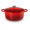 Le Creuset Signature 6,7 L ümmargune punane