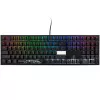 Ducky One 2 RGB klaviatuur mängimiseks USB QWERTY must mehaaniline juhtmega