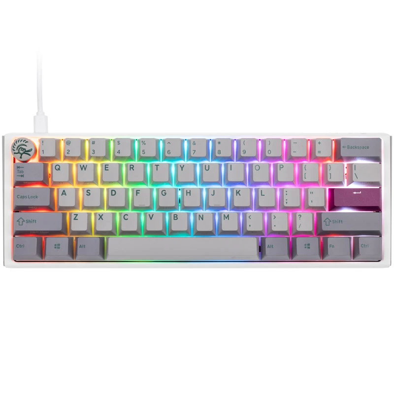 Ducky One 3 Mini klaviatuur mängimiseks USB US inglise keel hall